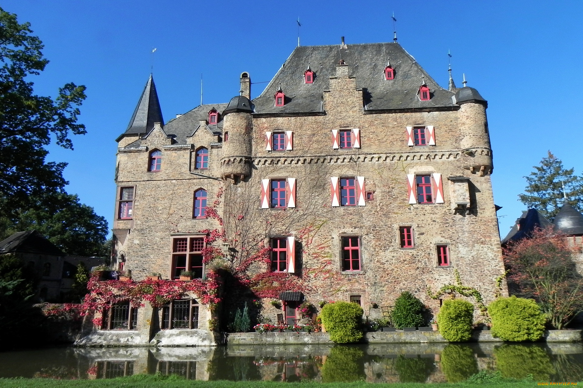 , , , , castle, satzvey, germany